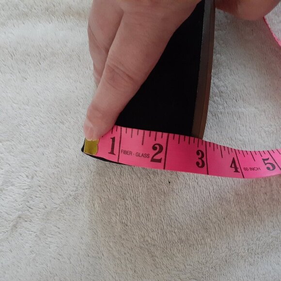 Franco Sarto Women's Size 9 Halissa Black Suede Pointed Toe Criss Cross Flats - Picture 11 of 12